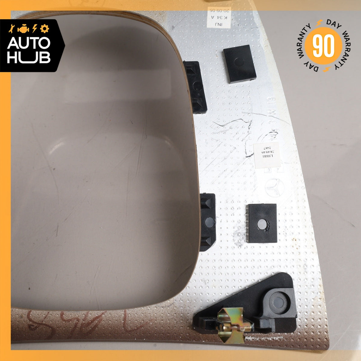 Mercedes W209 CLK350 Floor Shifter Gear Shift Selector Trim Wood OEM - photo 8