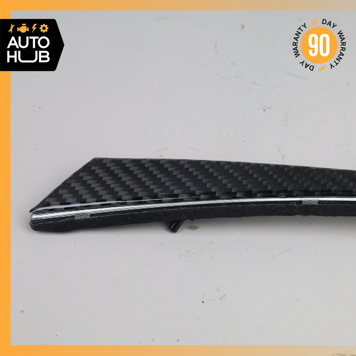 17-22 Infinity Q60 Left Side Center Console Upper Molding Trim Cover OEM 71k - photo 10