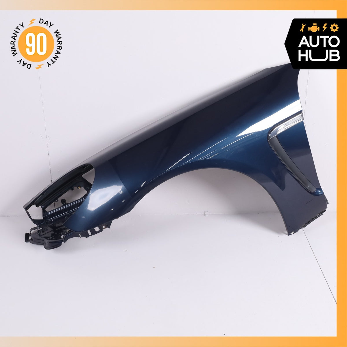 10-13 Porsche Panamera 970 Left Driver Side Fender Assembly Blue OEM - photo 1