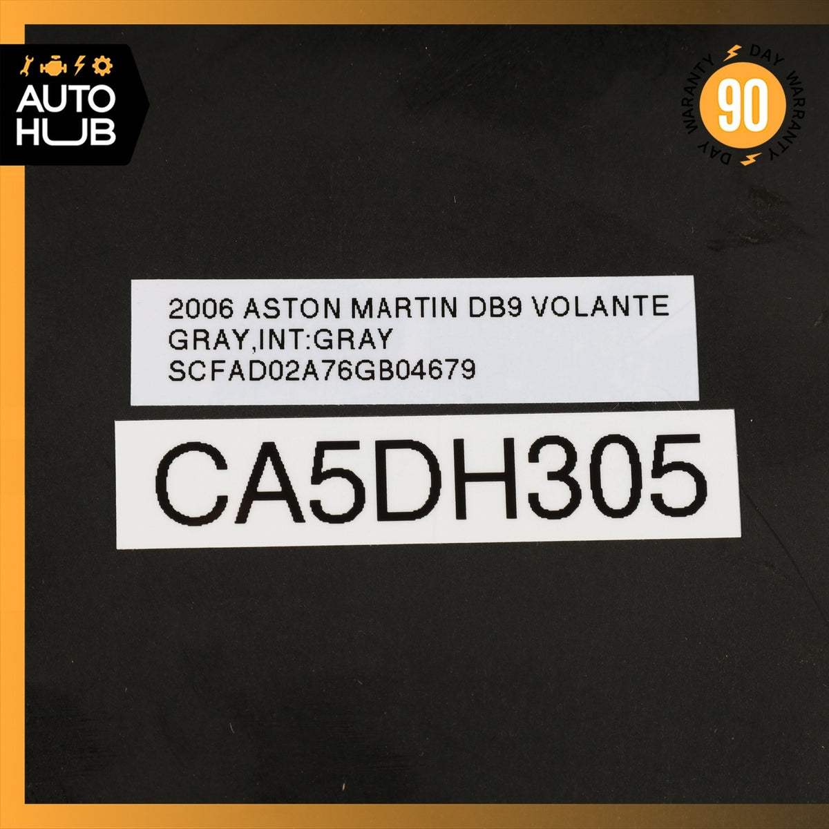 Aston Martin DB9 Volante Rollover Sensor 4G43518C45AC OEM 34k - photo 8