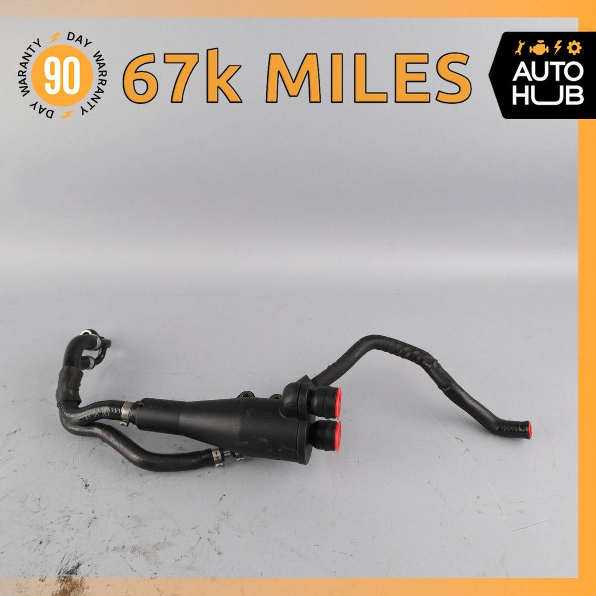 Bentley Continental Flying Spur 6.0L Left Engine Oil Separator w/ Pipe OEM 67k - photo 1