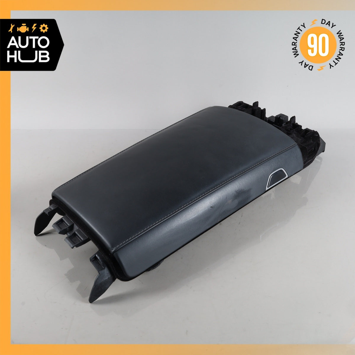 14-20 Mercedes W222 S550 S450 Center Console Arm Rest Armrest Nappa OEM - photo 1