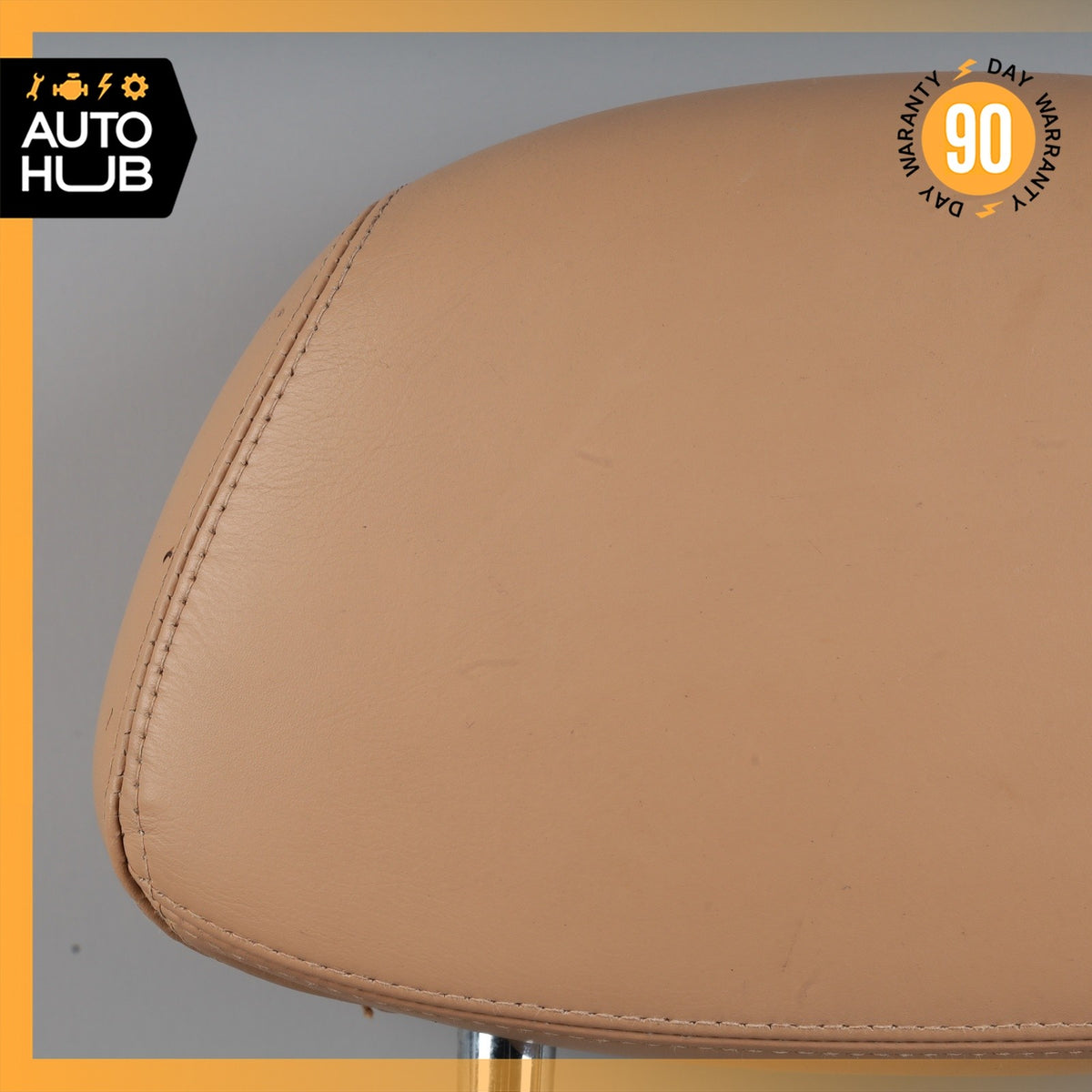 Bentley Arnage Front or Rear Seat Headrest Head Rest Brown OEM 50k - photo 4