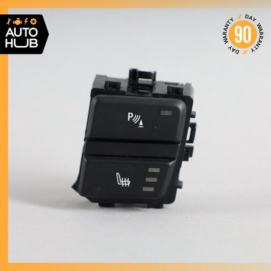 04-10 BMW E60 550i 528i 535i Dashboard Parking Aid Seat Heat Control Switch OEM - photo 1