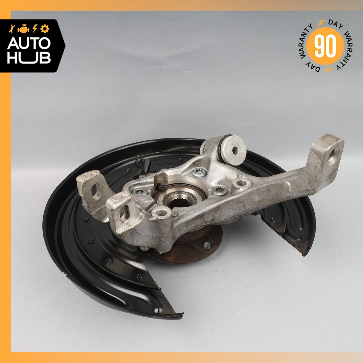 03-13 Bentley Continental GT Rear Left Driver Side Spindle Knuckle Hub OEM - photo 13