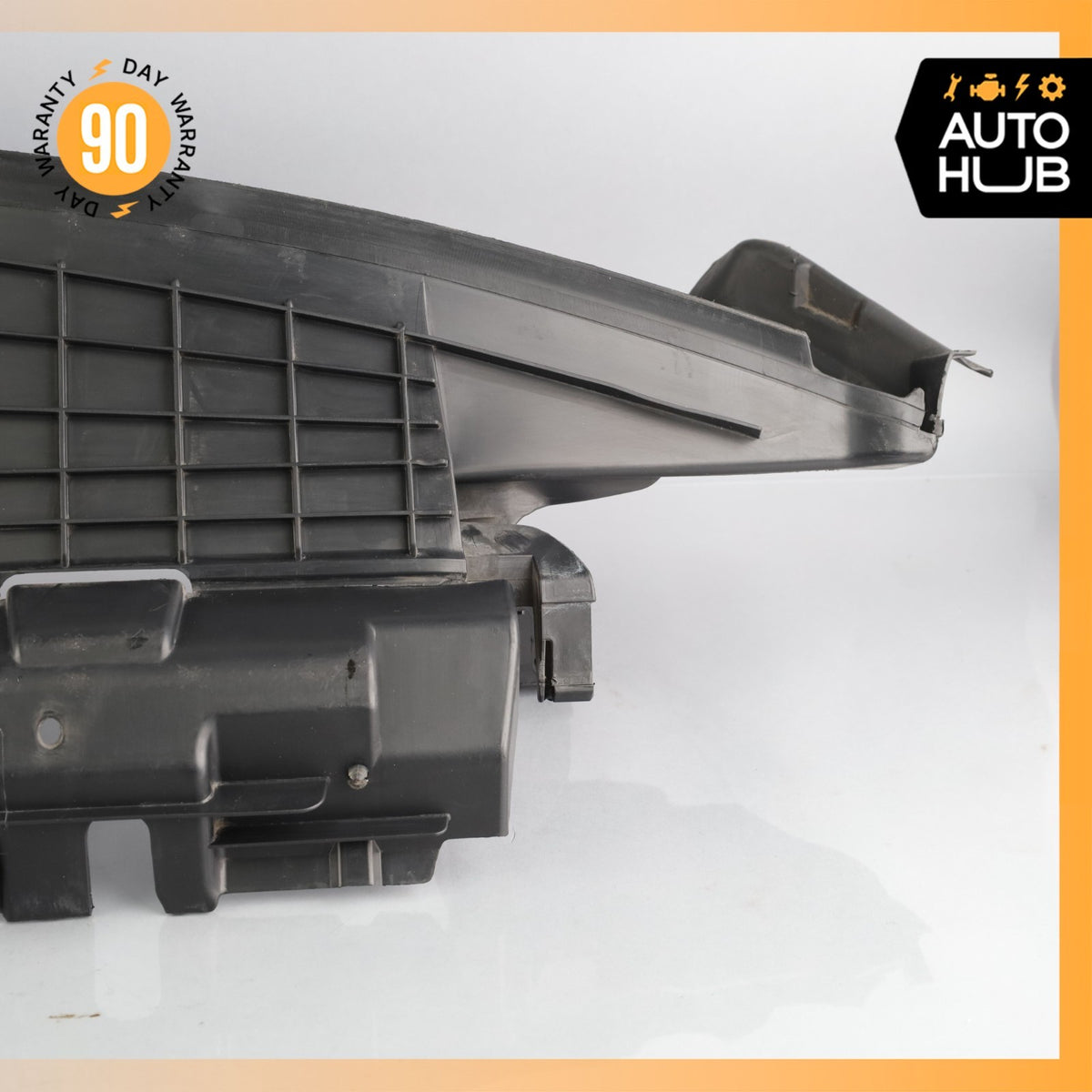 2014 Mercedes W207 E350 Engine Radiator Lower Baffle Air Duct 2075052730 OEM 81k - photo 5