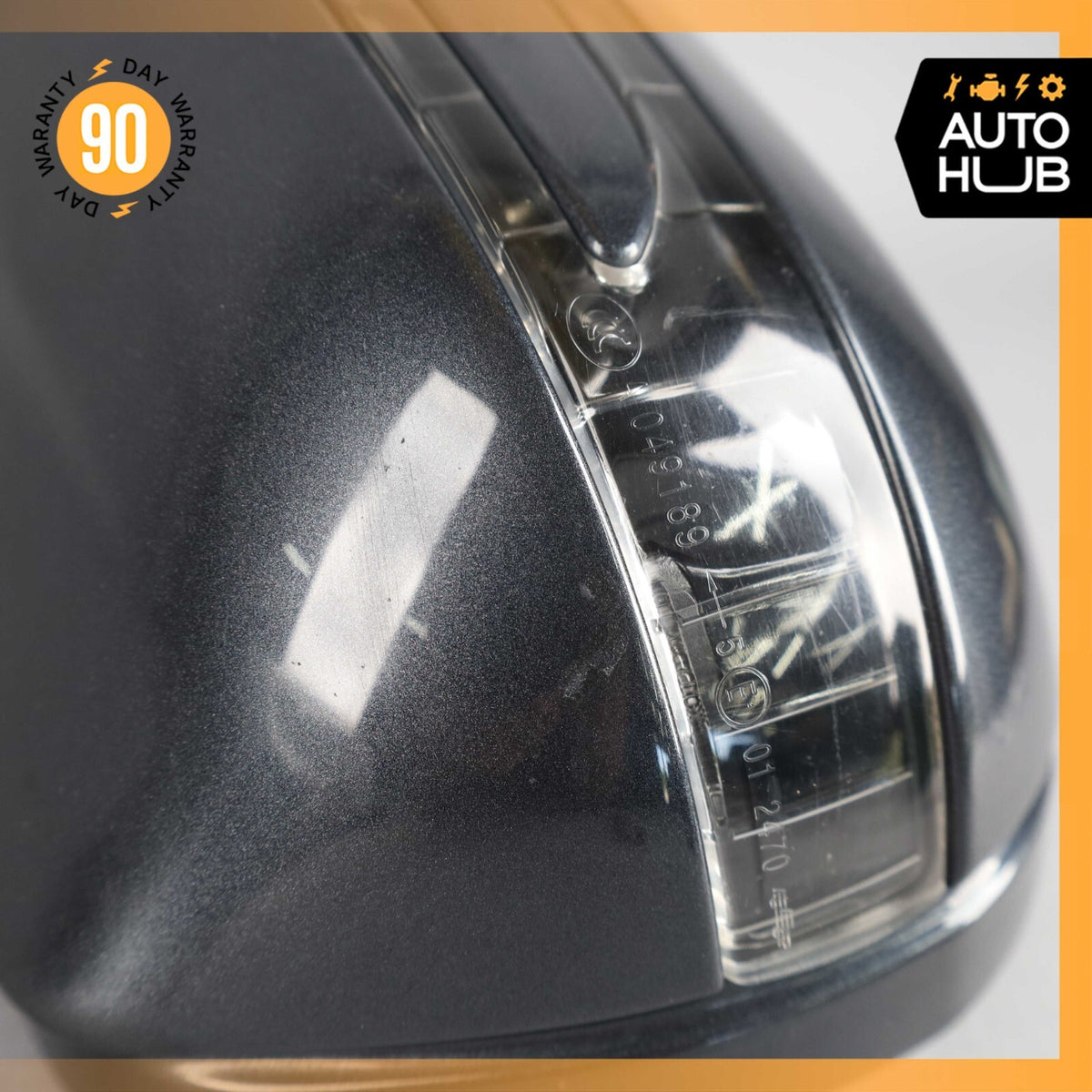 09-12 Mercedes R230 SL550 SL63 Left Side Rear View Door Mirror OEM 70k - photo 13
