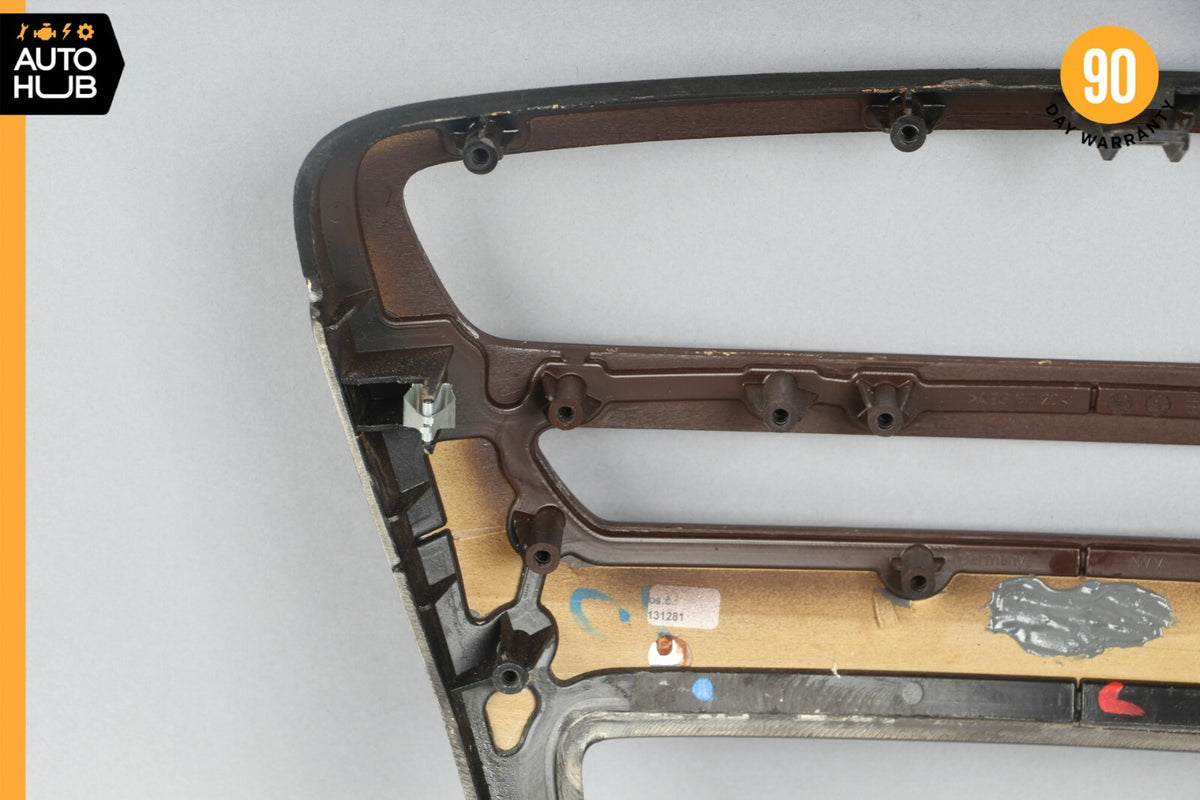 07-14 Mercedes W216 CL600 CL65 Center Console Command Unit Radio Bezel Trim OEM - photo 8