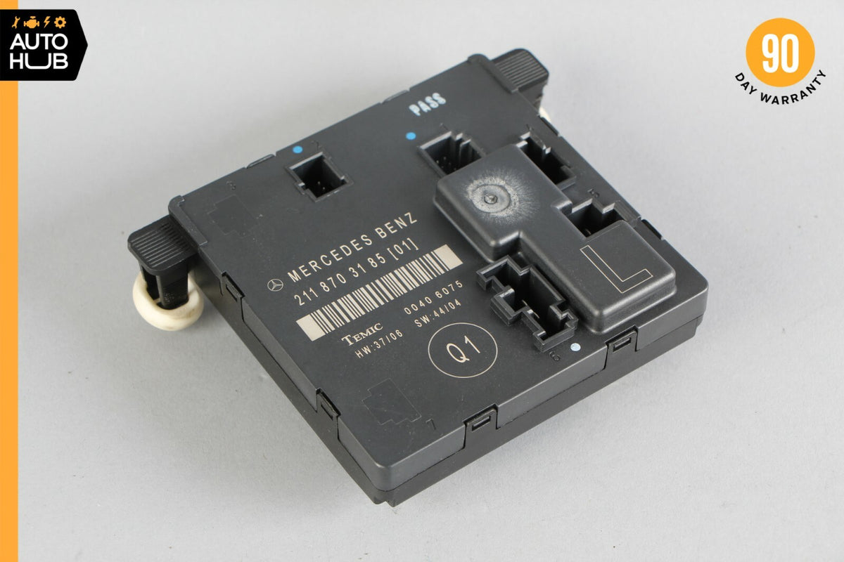 03-09 Mercedes W211 E350 E500 E550 Rear Left Driver Door Control Module OEM - photo 1