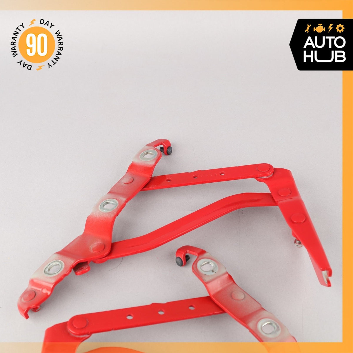 Audi A5 S5 Convertible Trunk Boot Left & Right Lid Hinge Set Red OEM - photo 8