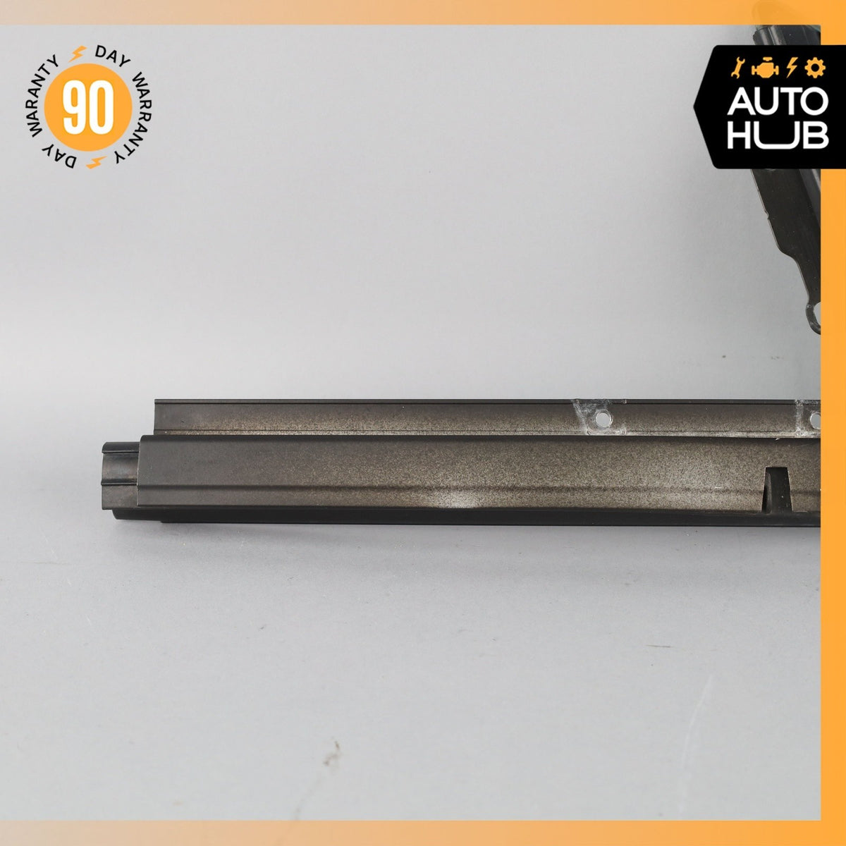 12-15 Tesla Model S Front Left Driver Door Corner Window Glass OEM 63k - photo 5