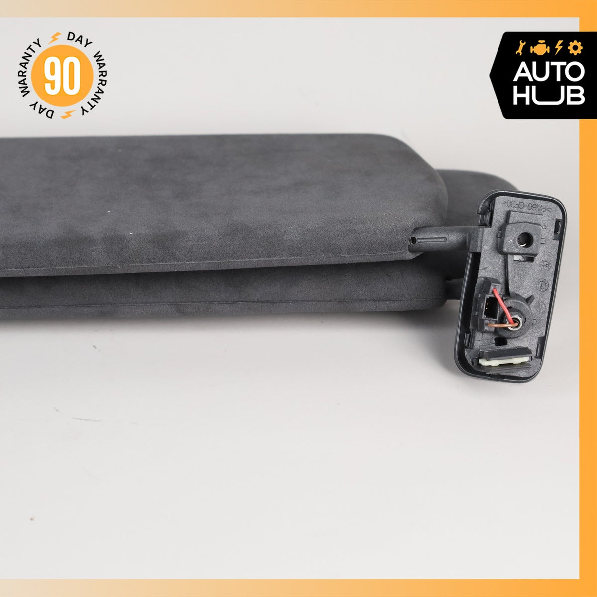 15-18 Porsche Cayenne 958 Turbo Sun Visor Sunvisor Right Side Suede OEM - photo 13