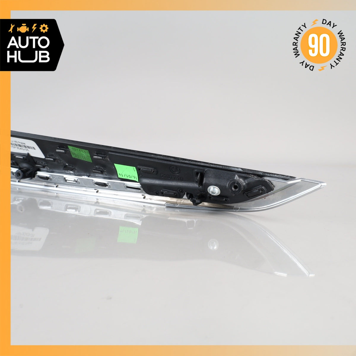 14-18 BMW F15 X5 Left Side Interior Door Handle w/ Trim OEM - photo 12
