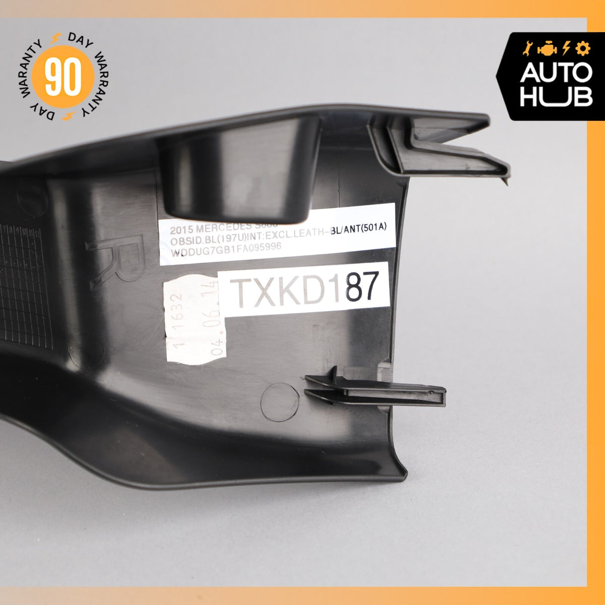 14-20 Mercedes W222 S600 S63 AMG Rear Right Trunk Lid Hinge Cover 2226930217 OEM - photo 14