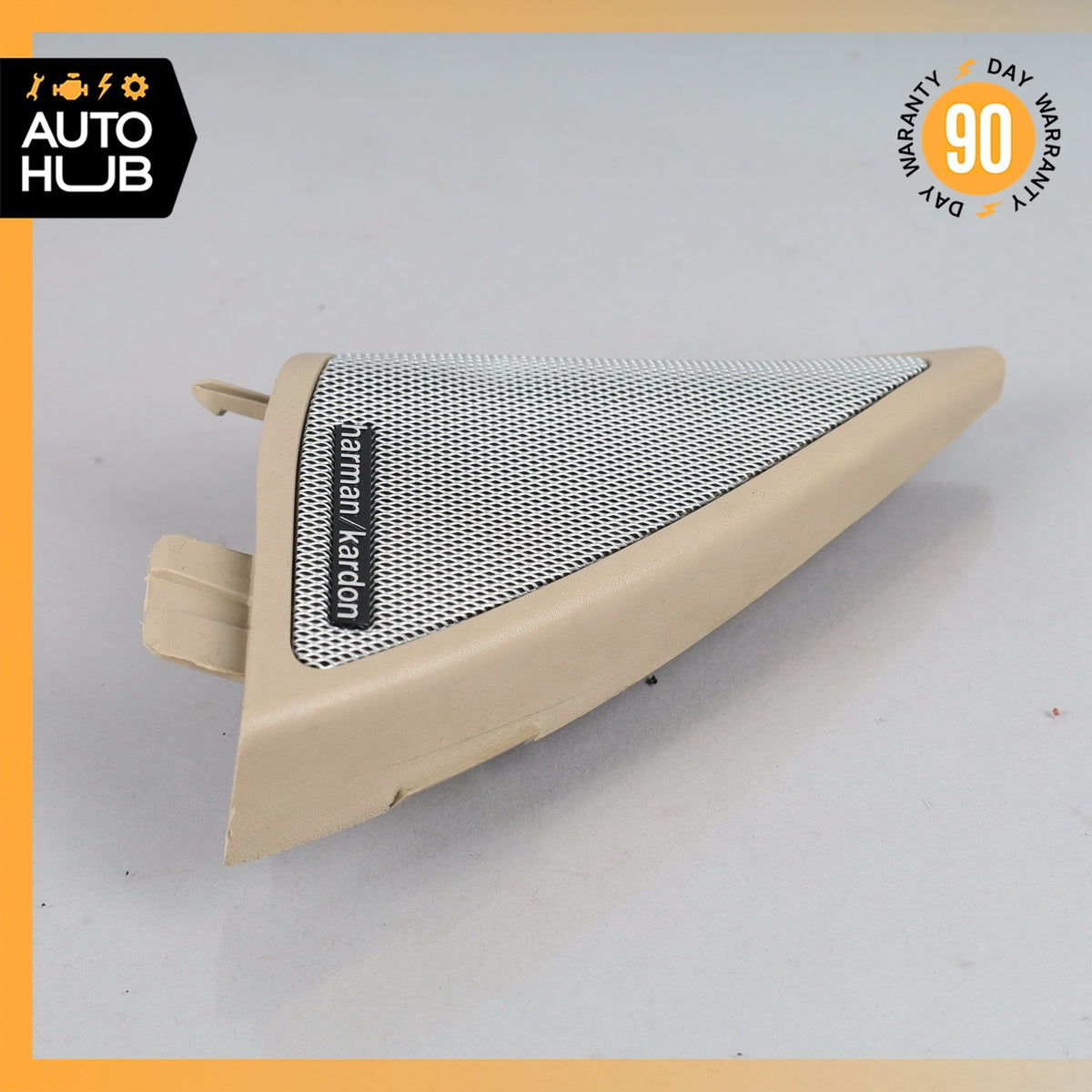 10-17 Mercedes W207 E350 E550 E400 Coupe Left Side Door Tweeter Trim Beige OEM - photo 4