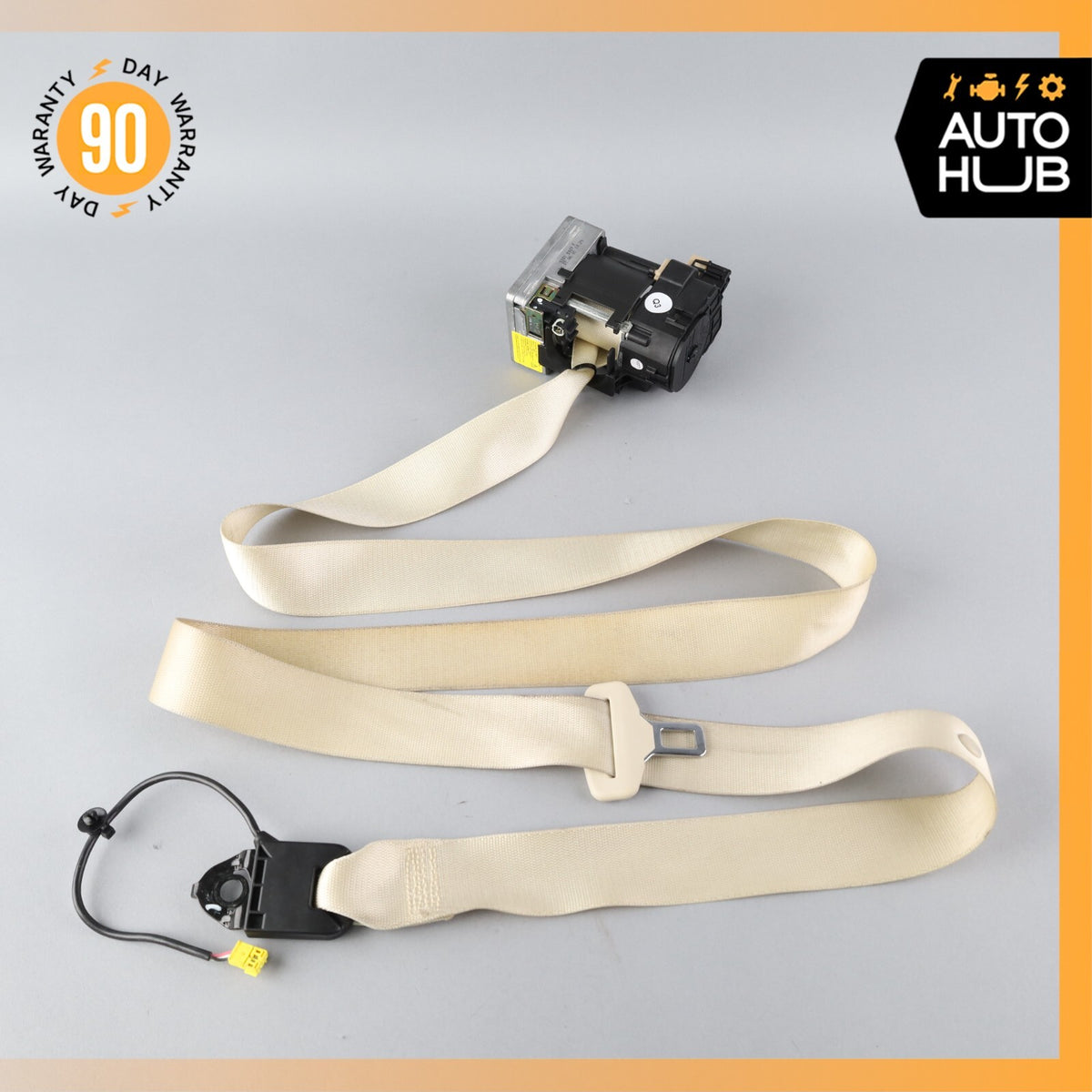 07-12 Mercedes R230 SL550 SL55 AMG Right Side Seat Belt Retractor Beige OEM - photo 1