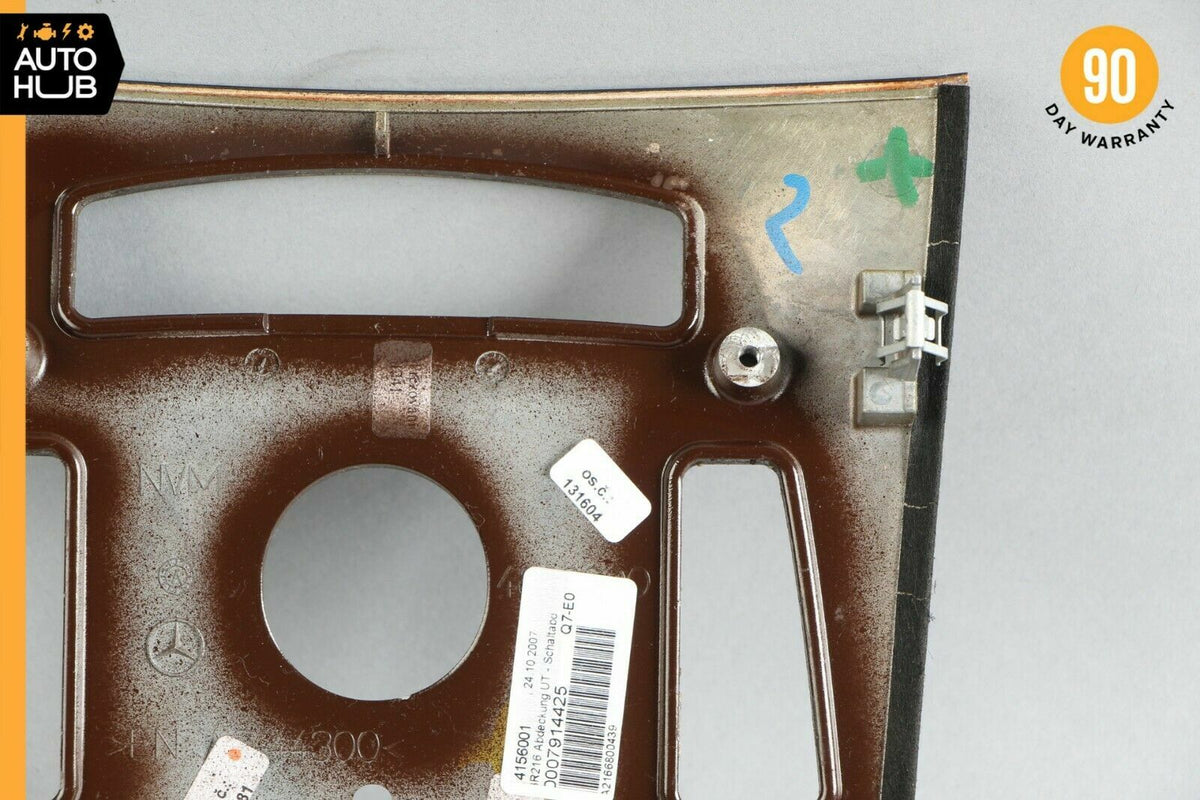 07-14 Mercedes W216 CL550 CL63 AMG Center Console Multi Function Switch Trim OEM - photo 8