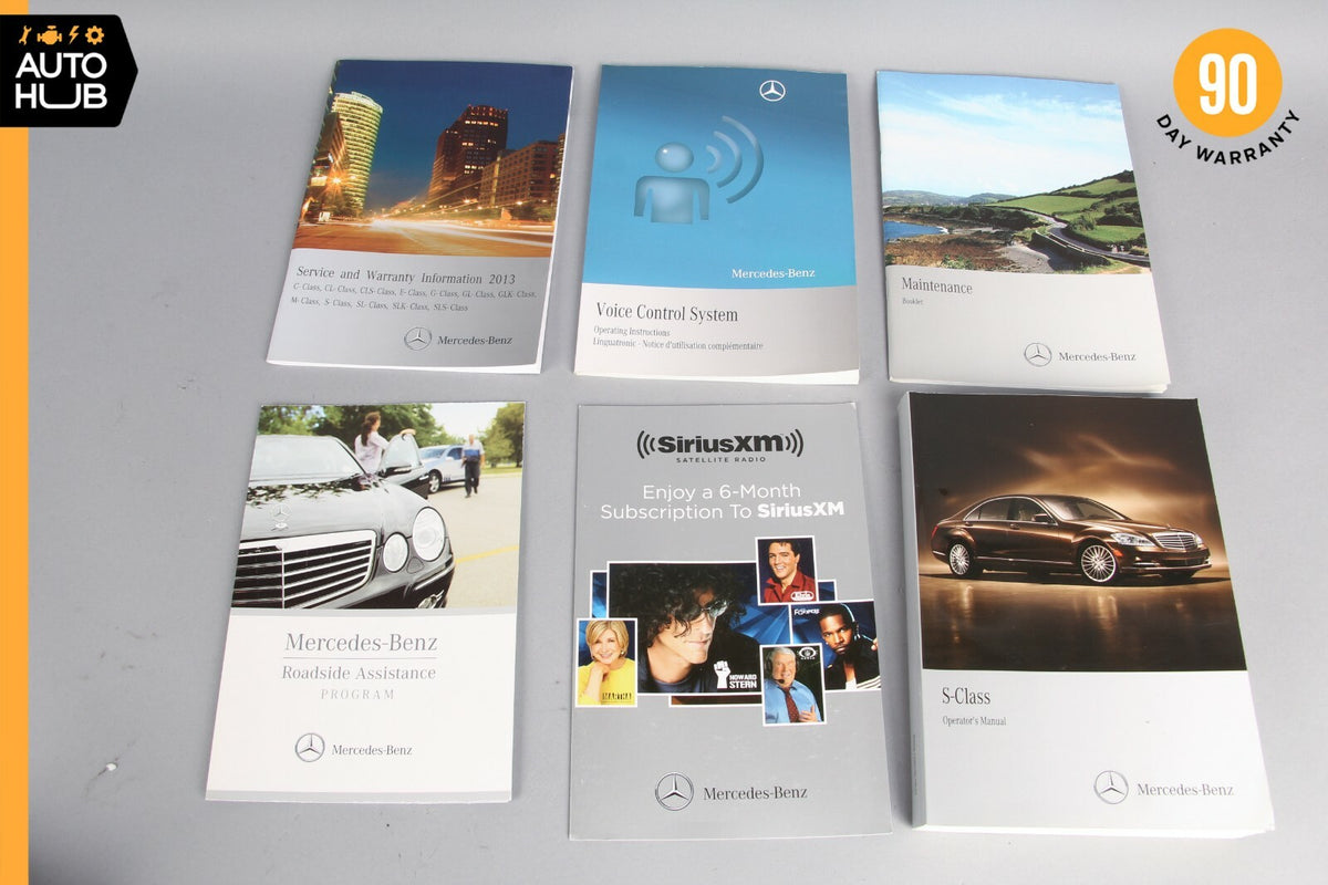 2011 Mercedes-Benz W221 S400 Owner's Manual Book Set OEM - photo 1