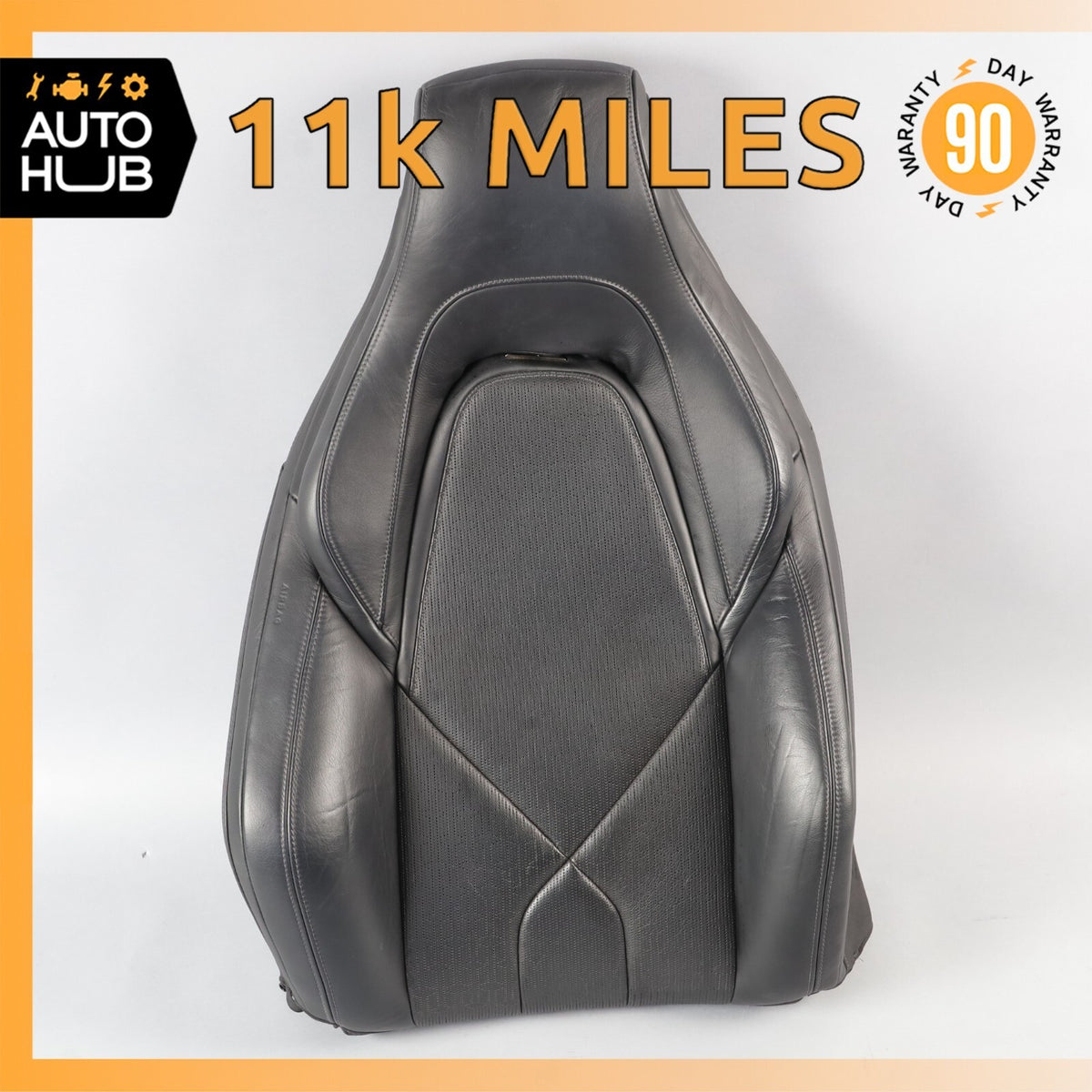 20-22 KARMA Revero GT GTS Front Right Side Top Upper Seat Cushion Black OEM 11k - photo 1