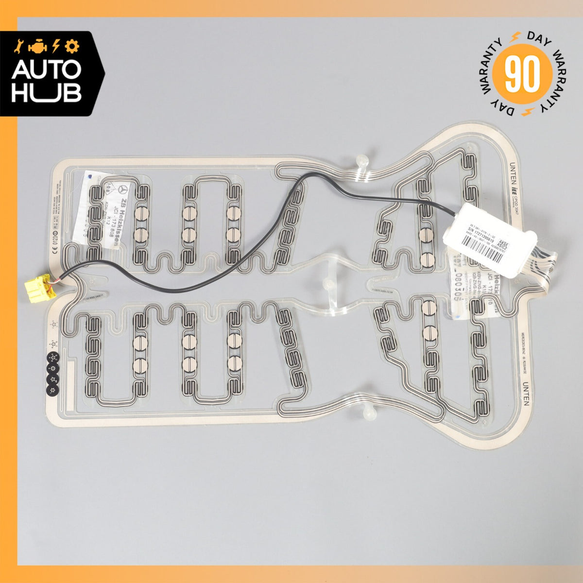 05-08 Mercedes R230 SL500 SL55 AMG Seat Occupancy Sensor Mat SRS 2308215151 OEM - photo 1