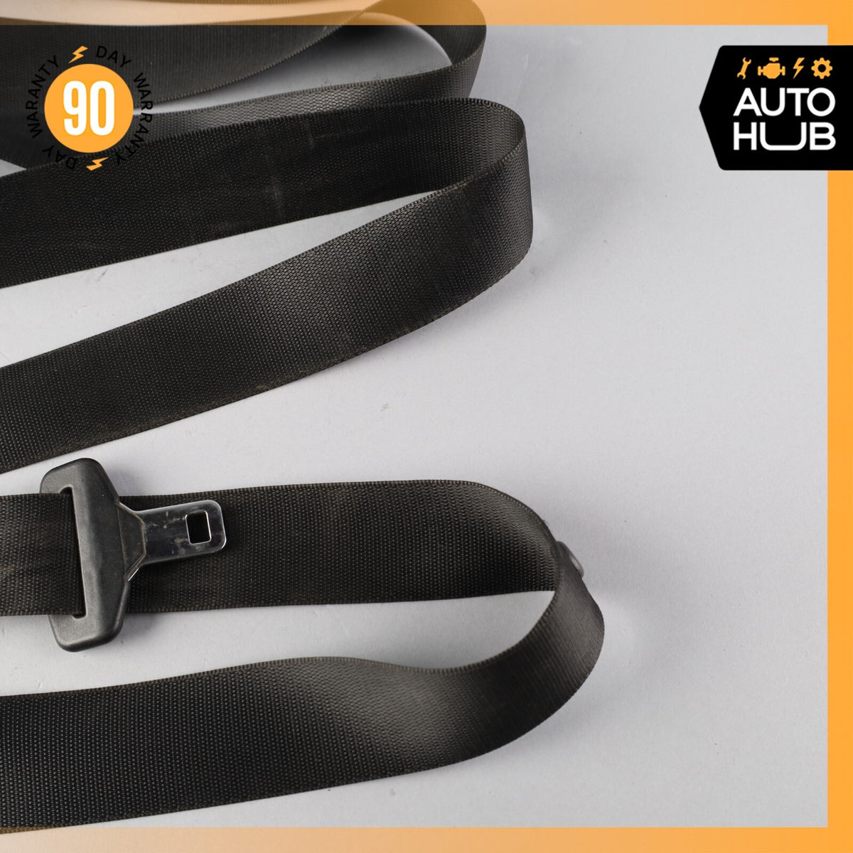 06-11 Mercedes W219 CLS550 CLS55 Front Left Driver Side Seat Belt Black OEM - photo 5