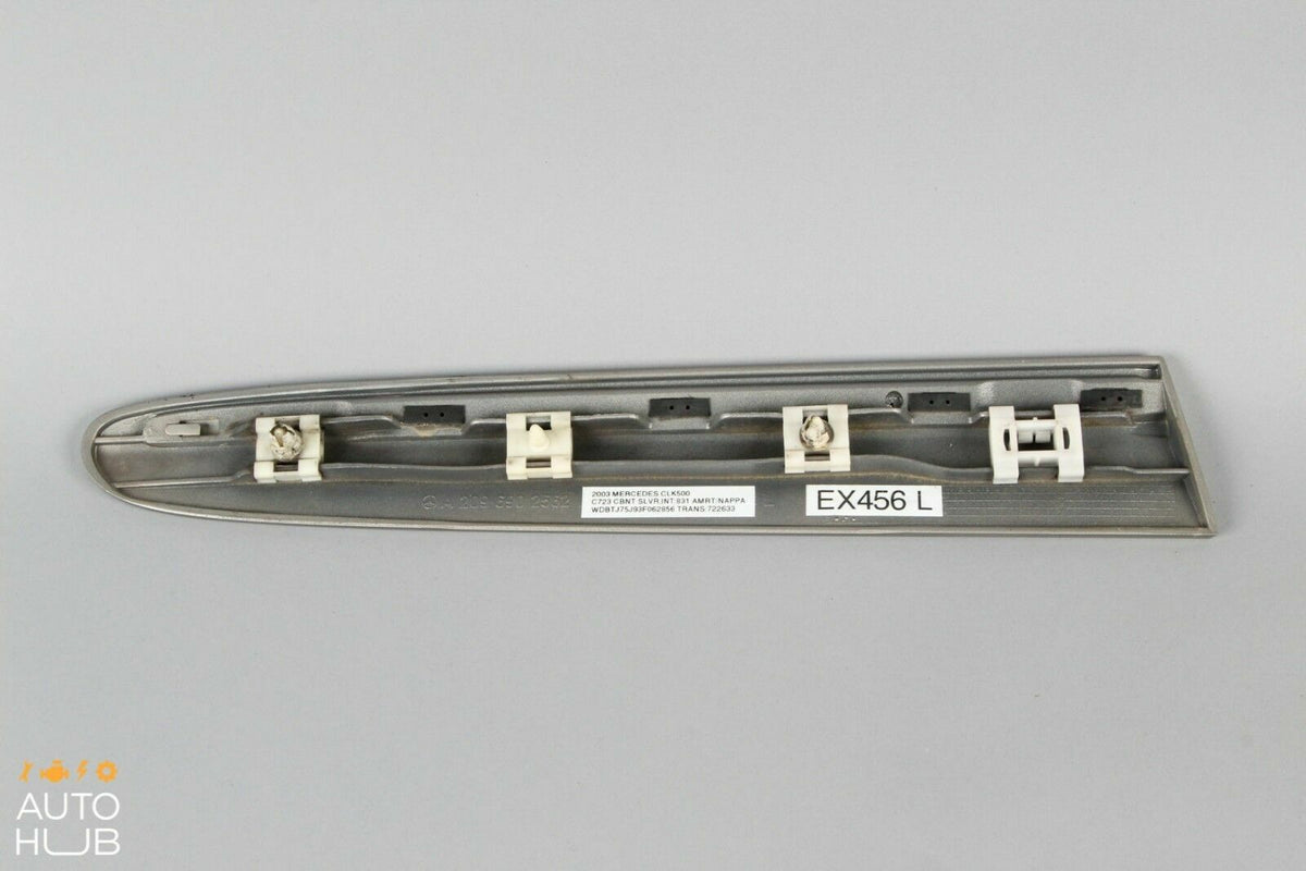 03-09 Mercedes W209 CLK500 CLK55 AMG Quarter Molding Trim Rear Left Side OEM - photo 5