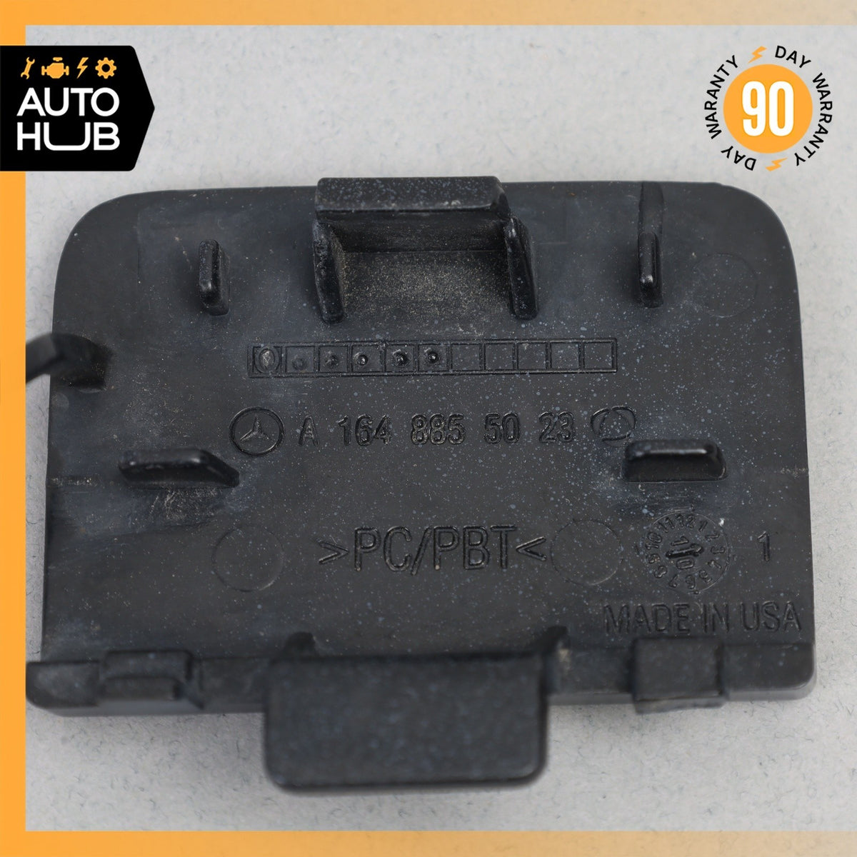 07-12 Mercedes X164 GL350 GL320 Rear Bumper Tow Hook Hitch Cover Lid OEM - photo 3