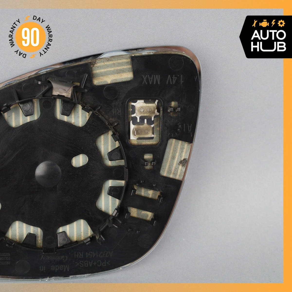 11-14 Porsche Cayenne 958 Right Rear View Door Mirror Glass OEM - photo 8