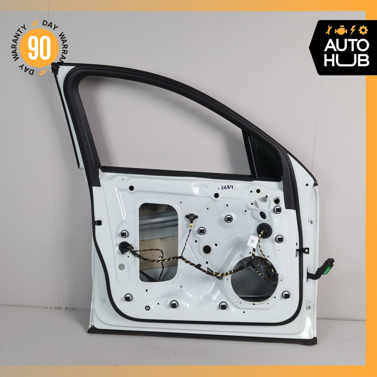 15-26 Porsche Macan 95B GTS Front Left Driver Door Shell White 95B831021 OEM - photo 12