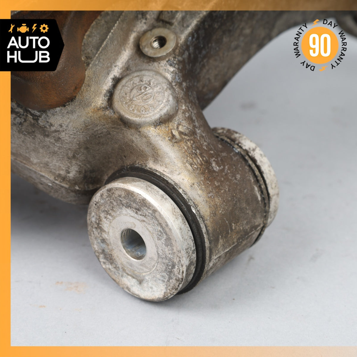 03-13 Bentley Continental Flying Spur Rear Left Side Spindle Knuckle Hub OEM 80k - photo 3