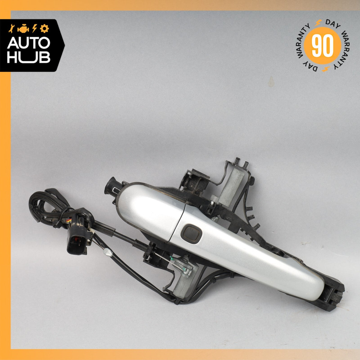 2012 Jaguar X250 XF Rear Left Driver Exterior Door Handle w/ Cable & Bracket OEM - photo 1