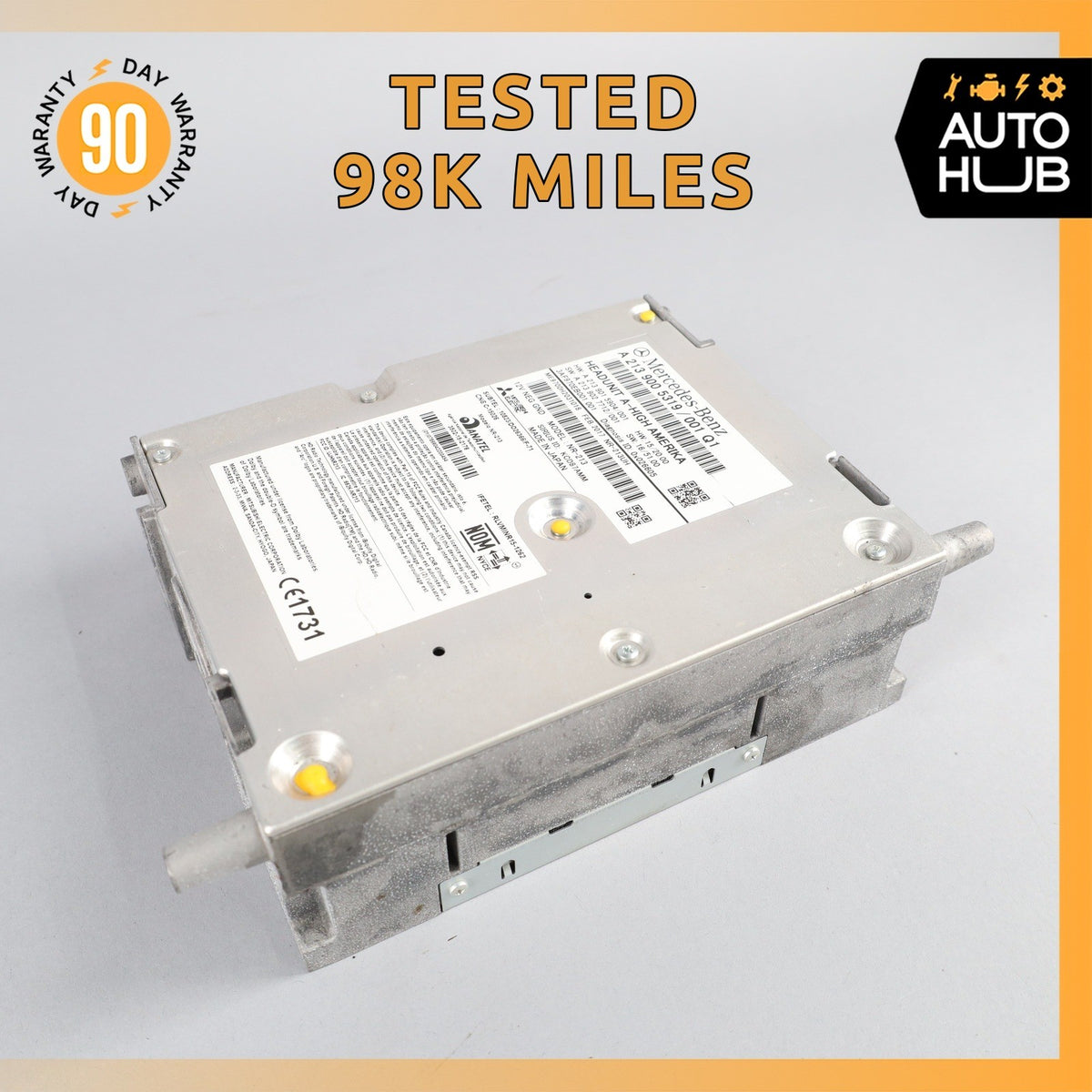 Mercedes W213 E300 S560 C300 Head Unit Navigation Command Comand CD Audio OEM - photo 1