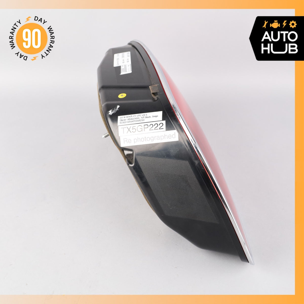 13-18 Bentley Continental GTC GT Right LED Tail Light Lamp 3W3945096S OEM 49k - photo 17