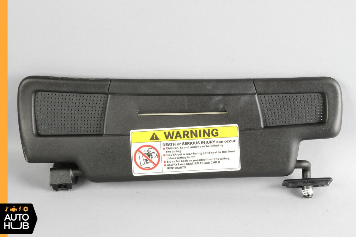 05-11 Mercedes R171 SLK280 SLK350 Sun Visor Sunvisor Shade Right Side Black OEM - photo 9
