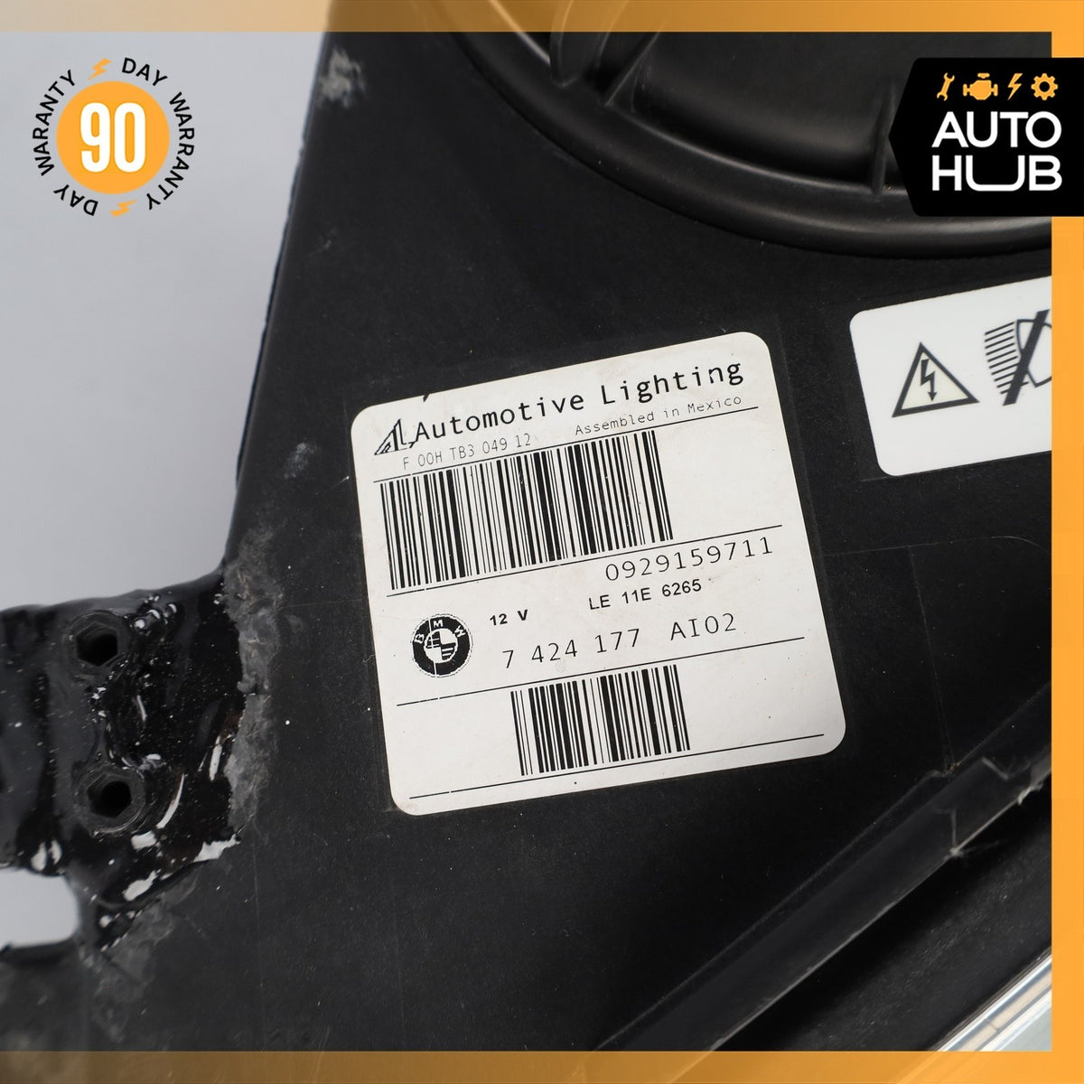 14-19 BMW F15 X5 X6M Left Driver Side Xenon HID Headlight Lamp 7424177  OEM - photo 23