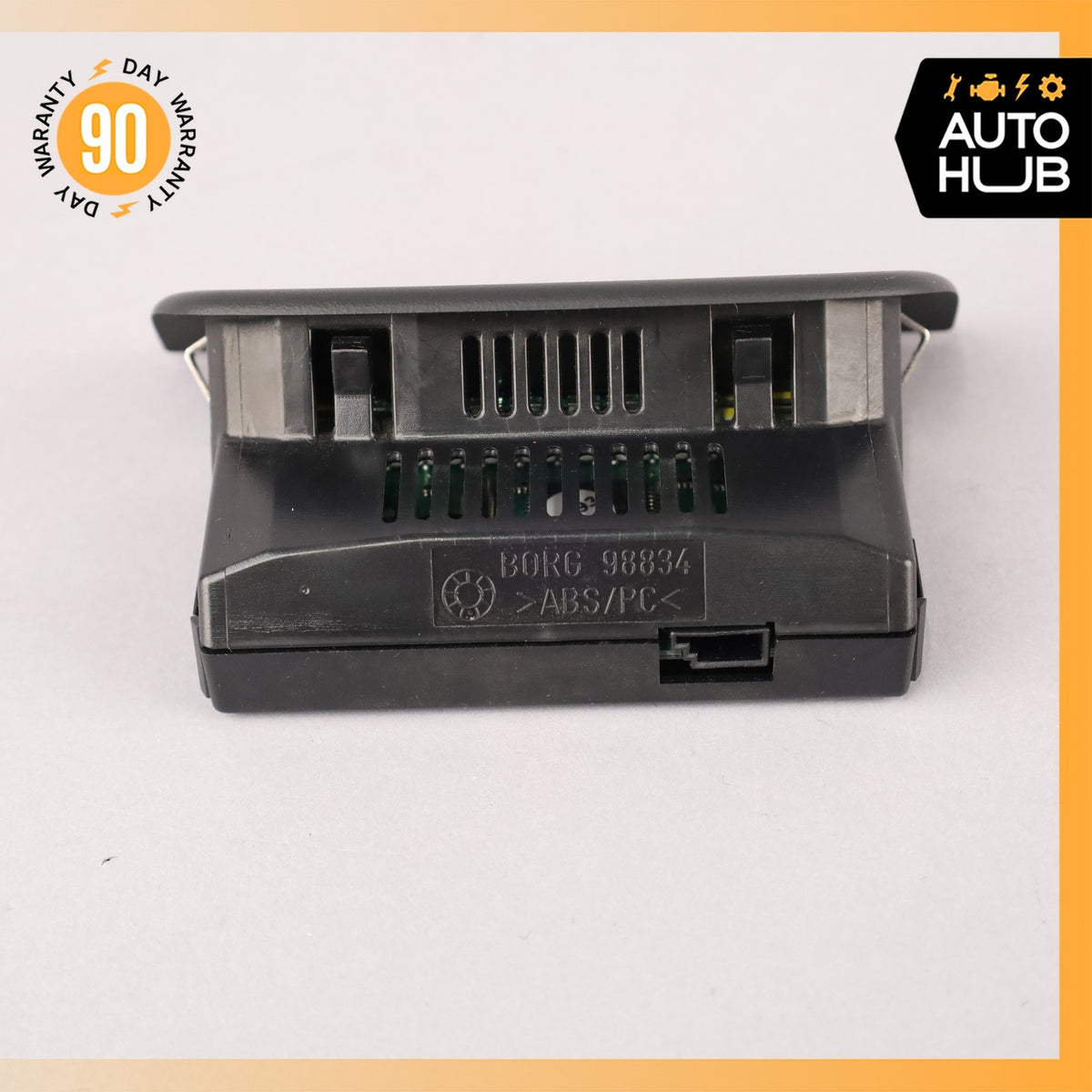 03-12 Mercedes R230 SL550 SL55 AMG Rear Parktronic Buzzer Display PDC Black OEM - photo 4