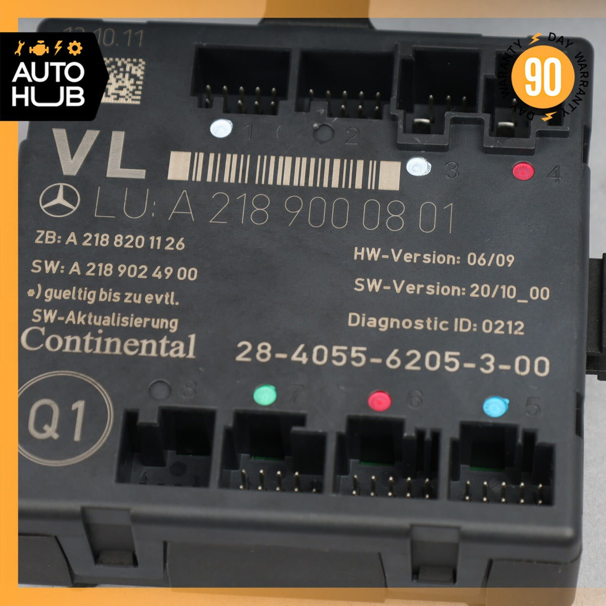 08-18 Mercedes W218 CLS550 SLK350 E400 Front Left Side Door Control Module OEM - photo 7