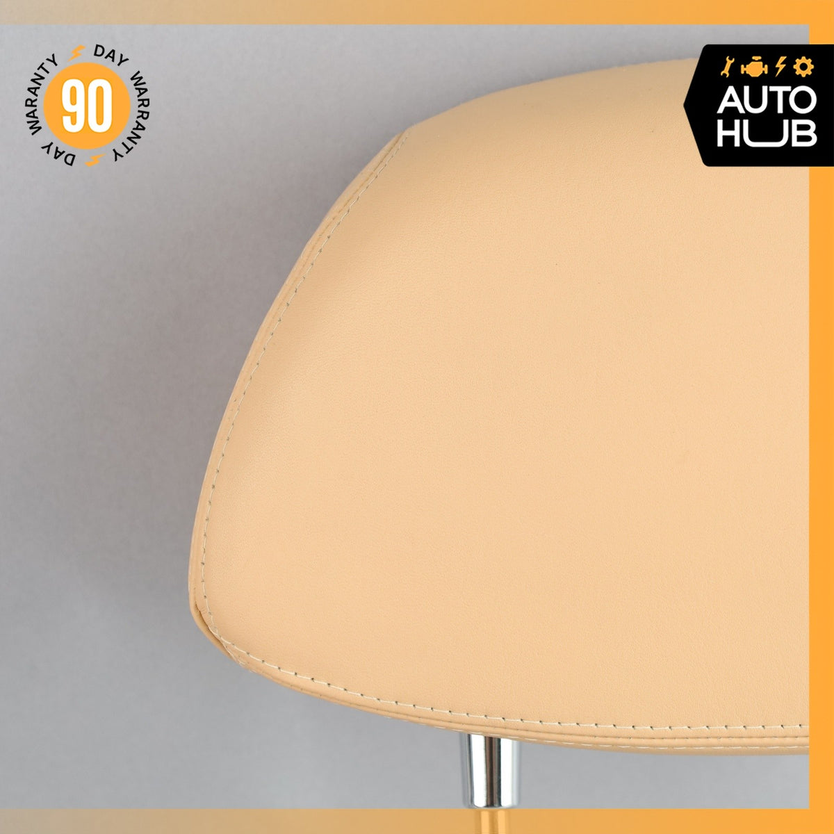 Bentley Arnage Front Left or Right Seat Headrest Head Rest Beige OEM 30k - photo 12