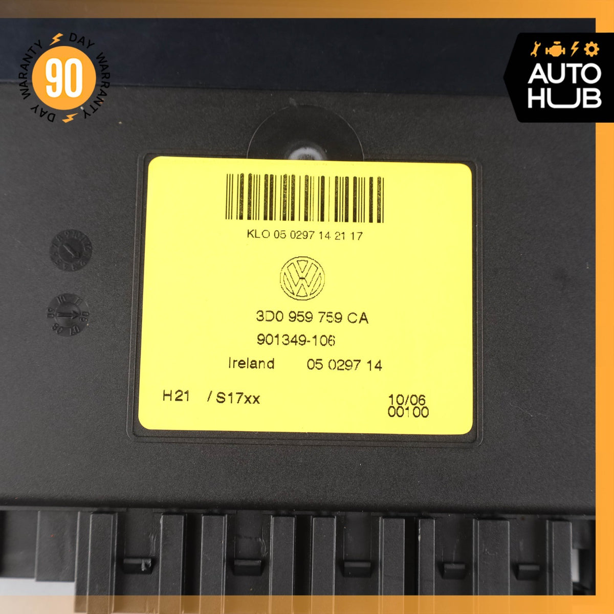 06-13 Bentley Continental Flying Spur Front Right Seat Control Module OEM 39k - photo 9