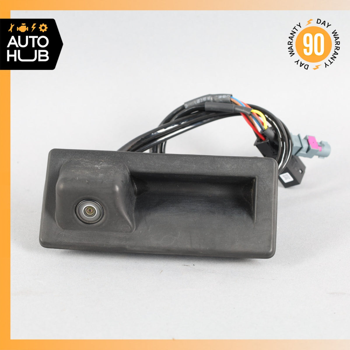 17-24 Audi B9 A4 S4 Quattro Rear Trunk Lid Release Handle w/ Camera OEM 56k - photo 4