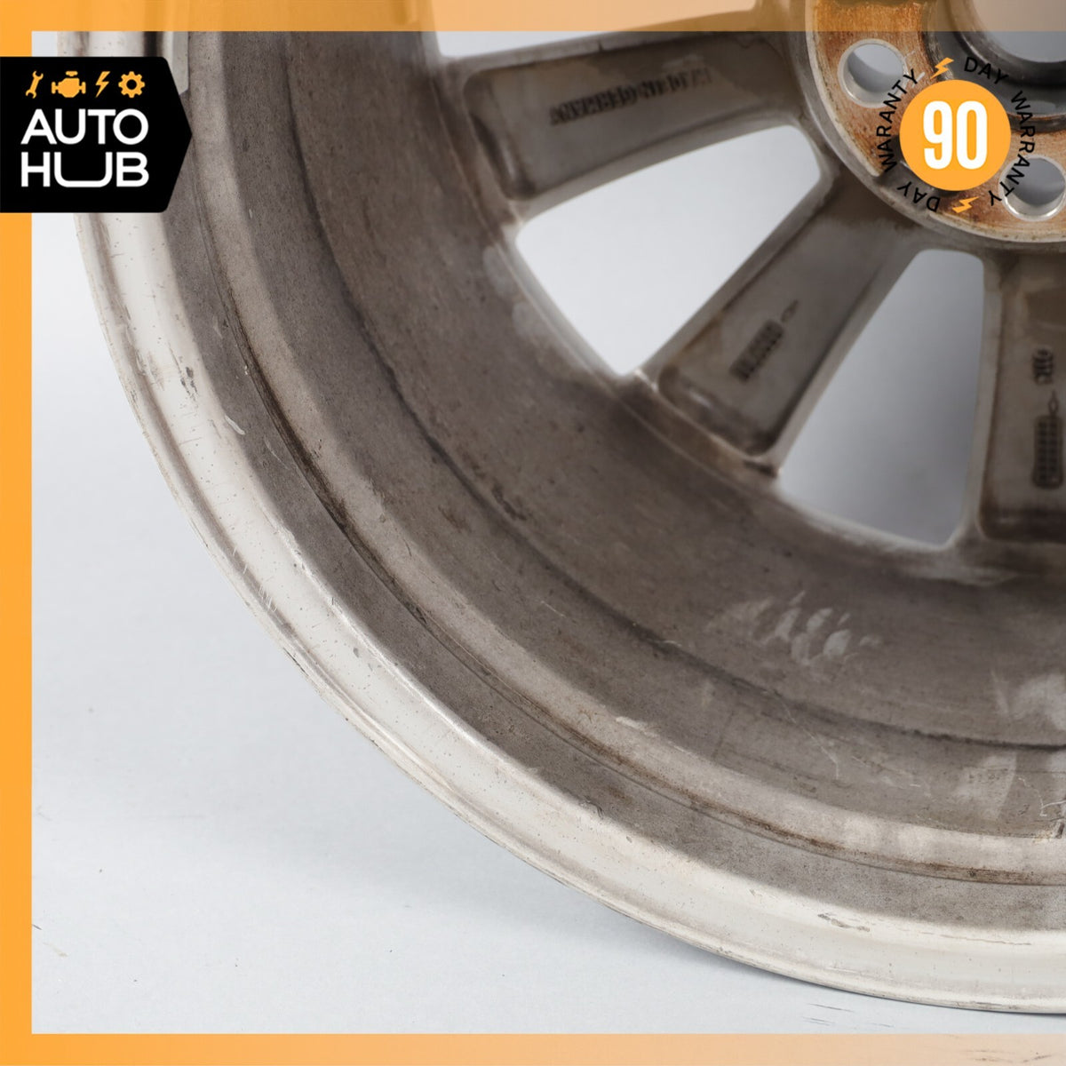 14-24 Jaguar X152 F-Type 9.5 x 19 19" Rear Wheel Rim Silver EX5M1007SA OEM - photo 20