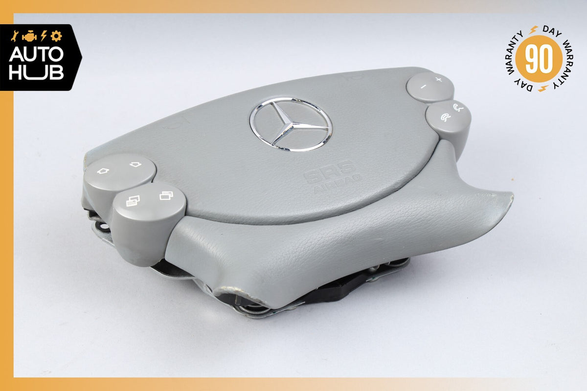 Mercedes R230 SL500 SL55 AMG CLK500 E350 Steering Wheel Airbag Air Bag Gray OEM - photo 6