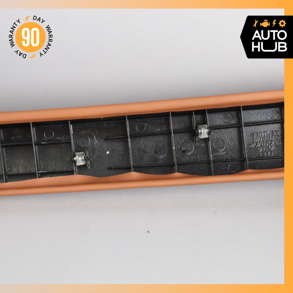 12-18 Bentley Continental GT GTC Dashboard Dash Glove Box Trim Panel Brown OEM - photo 13