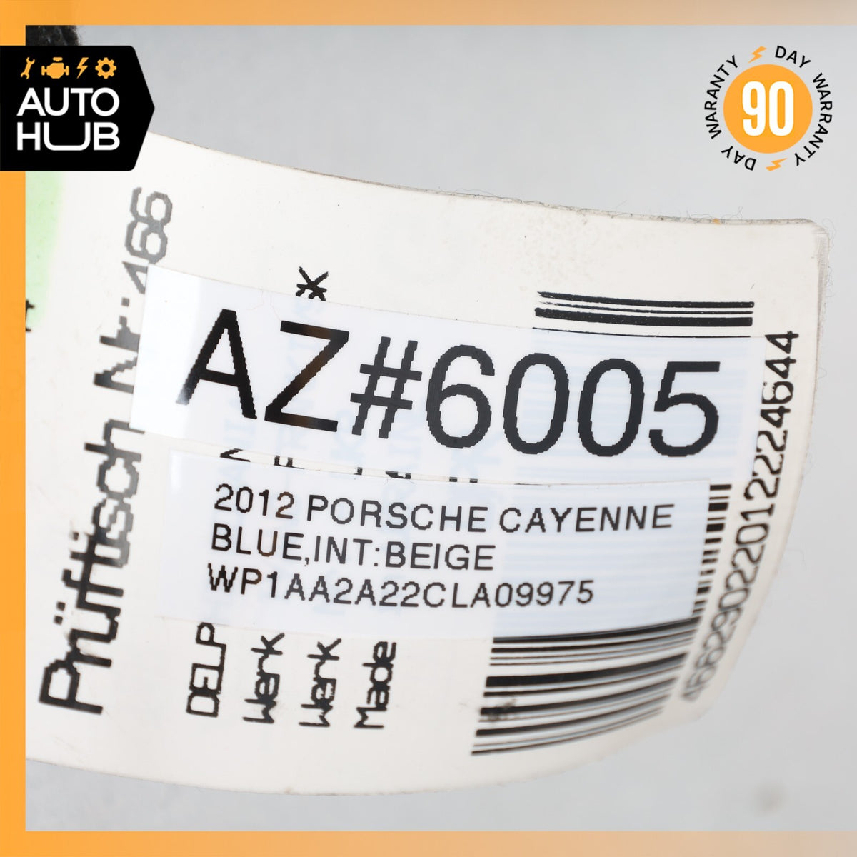 11-14 Porsche Cayenne 958 Rear Left or Right Side Door Wire Harness OEM - photo 14