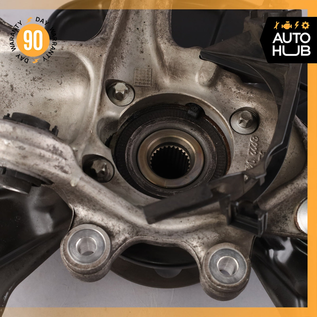 14-20 Mercedes W222 S550 S600 Rear Right Passenger Spindle Knuckle Hub OEM - photo 12