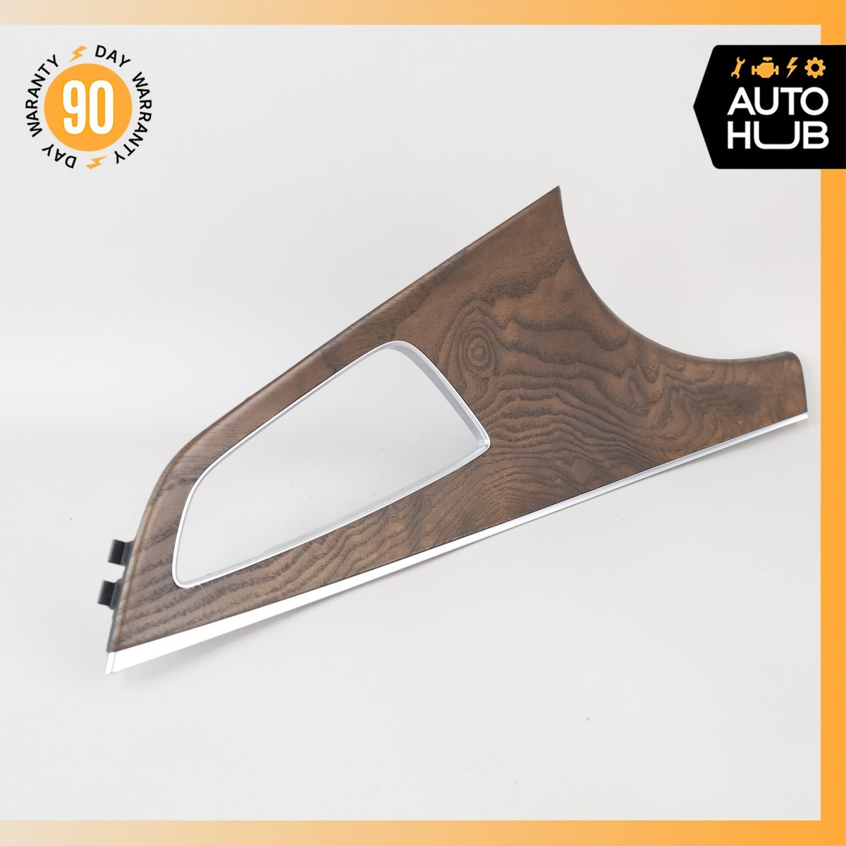 Audi 4G8 A7 S7 Quattro Fron Right Door Handle Cover Panel Bezel Molding Wood OEM - photo 1