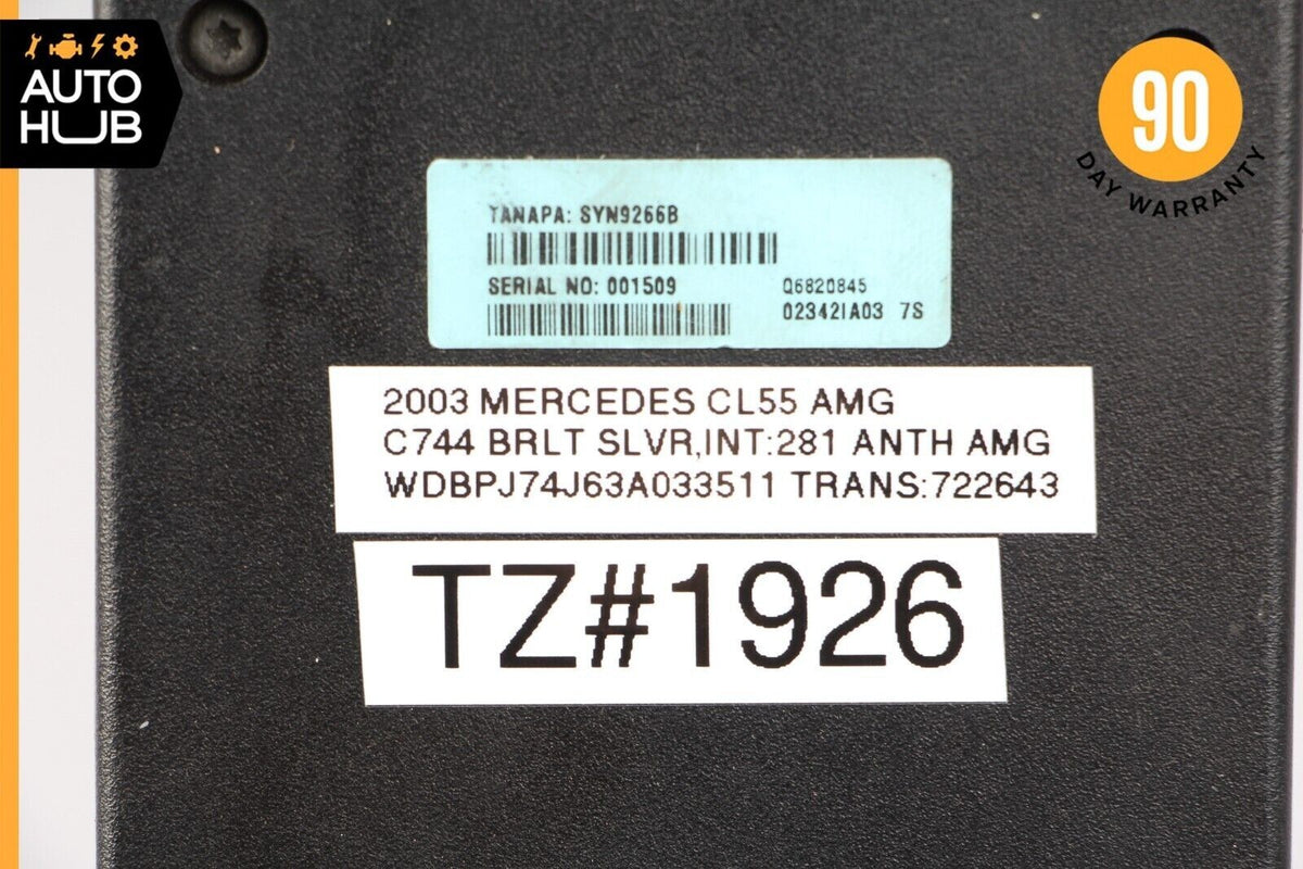 00-06 Mercedes W215 CL55 SL500 S55 AMG CLK500 Voice Command Control Module OEM - photo 11