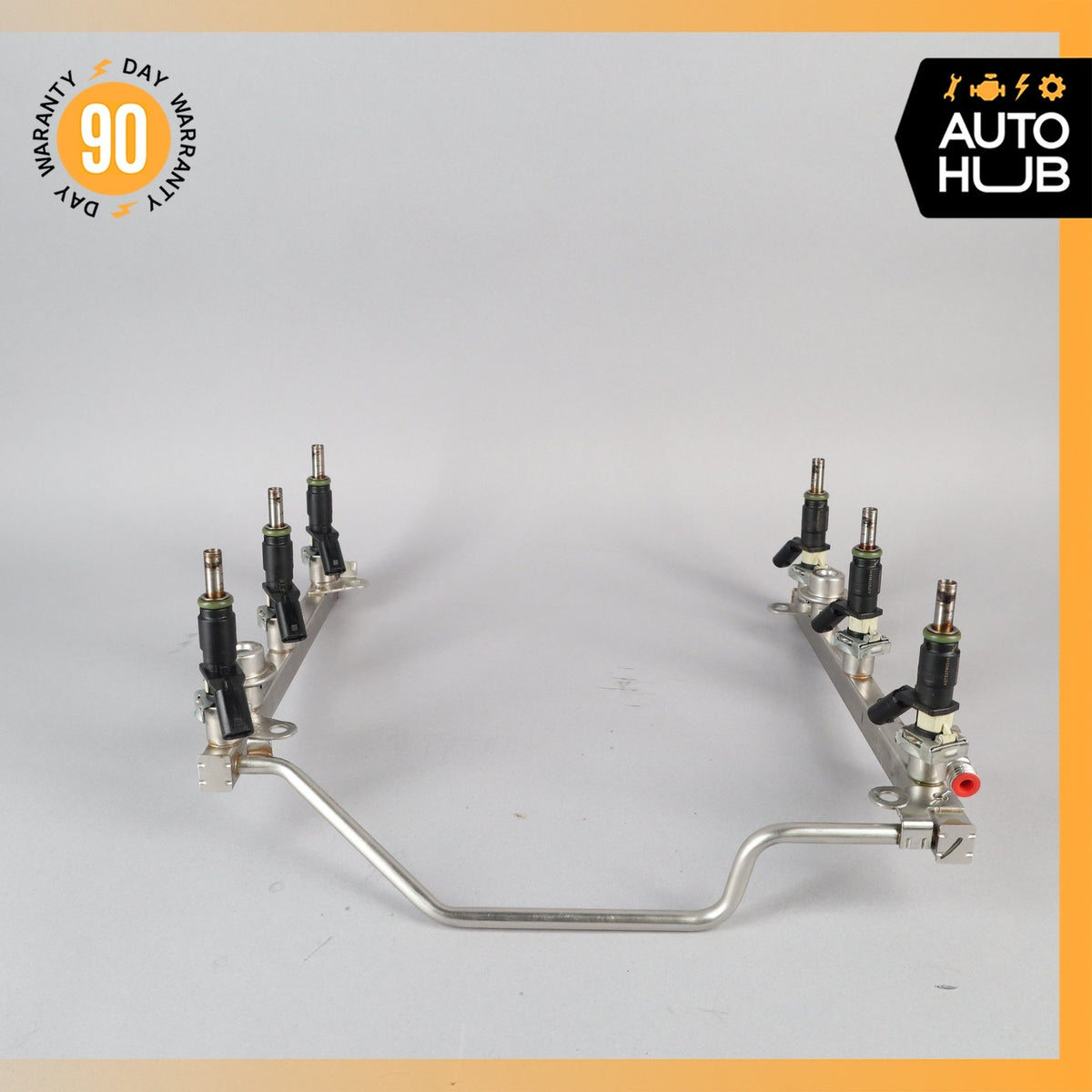 Mercedes W212 E350 R350 CLK350 S400 Fuel Injector Rail w/ Fuel Injectors OEM - photo 9