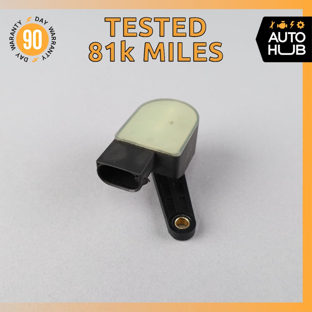 Bentley Continental GT Front Right Side Suspension Level Hight Sensor OEM 81k - photo 1