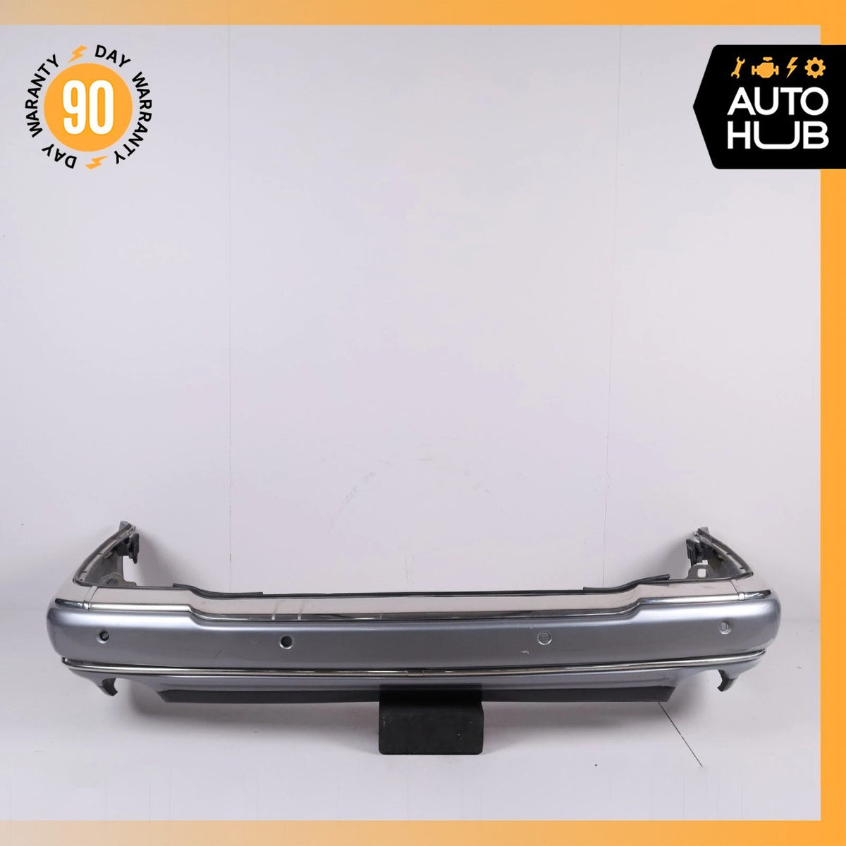 00-02 Rolls Royce Silver Seraph Rear Bumper Cover Assembly Silver OEM - photo 1